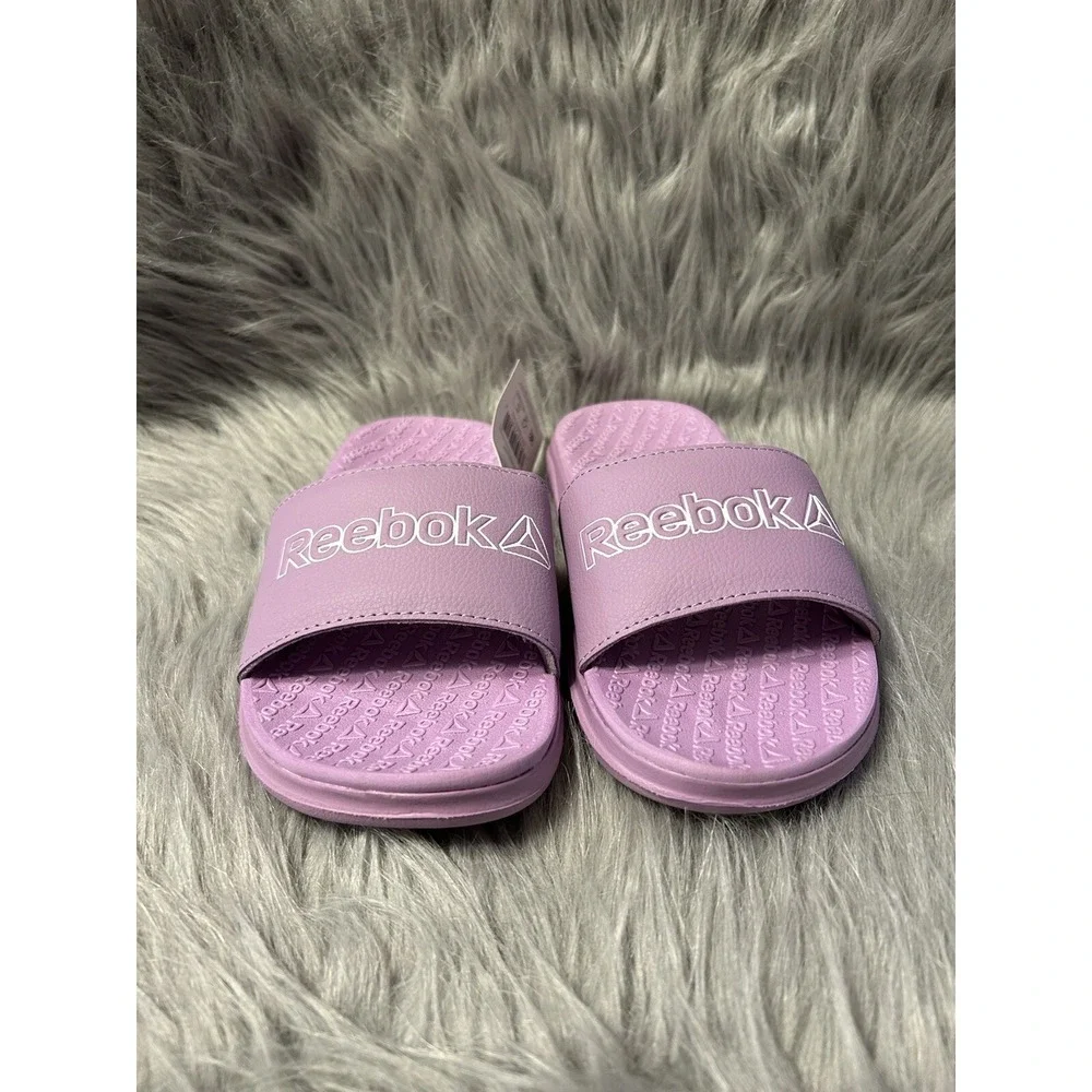 Reebok slides girls